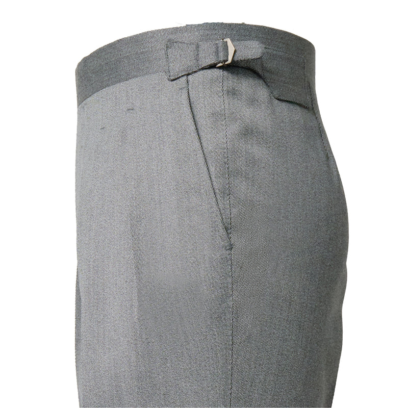 IGT COVERT CLOTH SIDE ADJUSTER TROUSERS LIGHT GRAY | IGTF2026-01