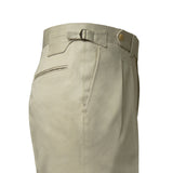 IGT COTTON CHINO SIDE ADJUSTER TROUSERS BEIGE