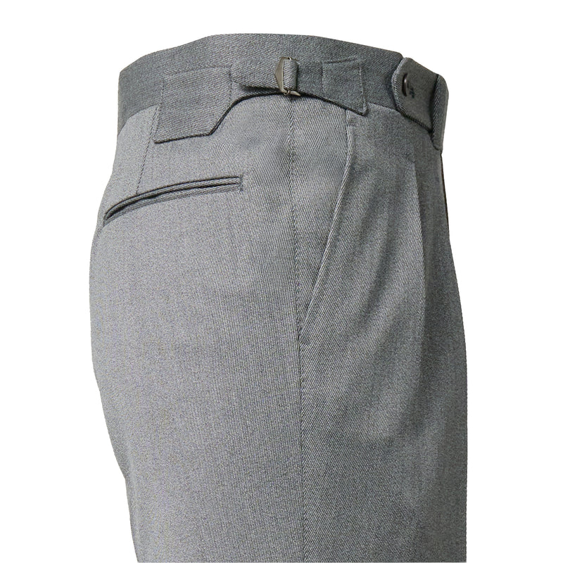 IGT COVERT CLOTH SIDE ADJUSTER TROUSERS LIGHT GRAY | IGTF2026-01
