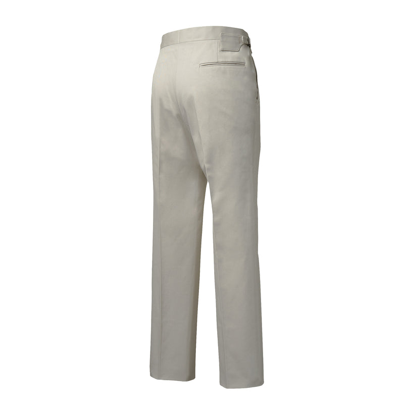 IGT COTTON CHINO SIDE ADJUSTER TROUSERS IVORY | IGTF2026-02-01