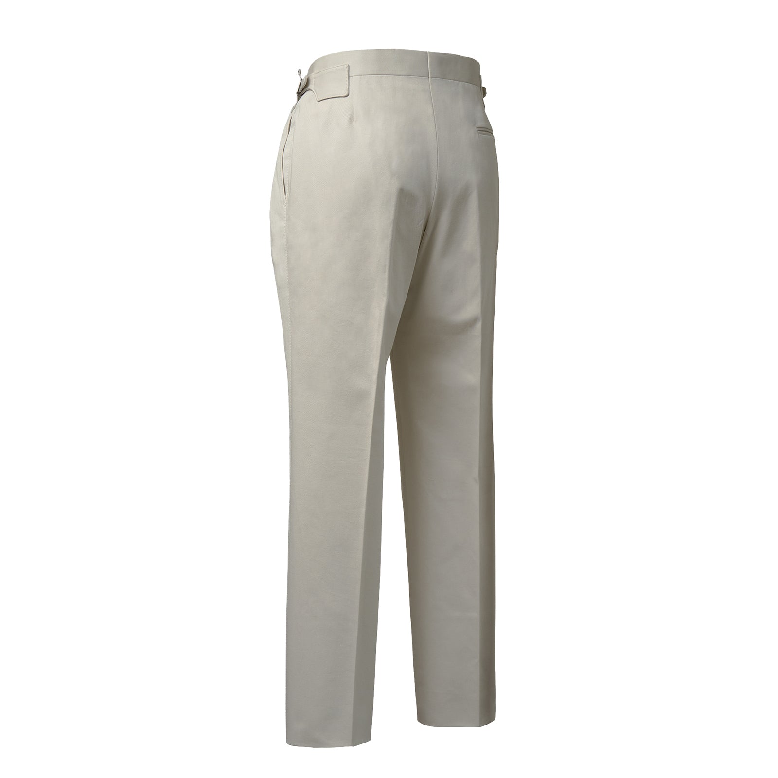IGT COTTON CHINO SIDE ADJUSTER TROUSERS IVORY | IGTF2026-02-01