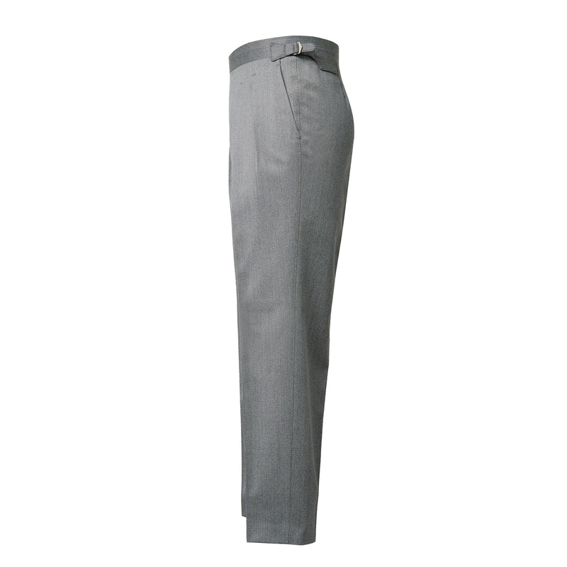 IGT COVERT CLOTH SIDE ADJUSTER TROUSERS LIGHT GRAY | IGTF2026-01