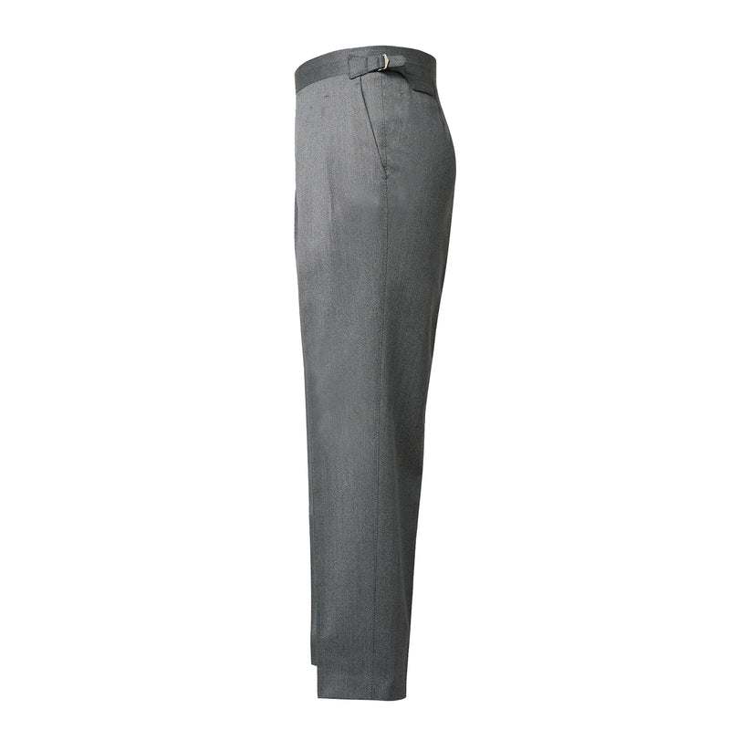 IGT COVERT CLOTH SIDE ADJUSTER TROUSERS MEDIUM GRAY | IGTF2026-01