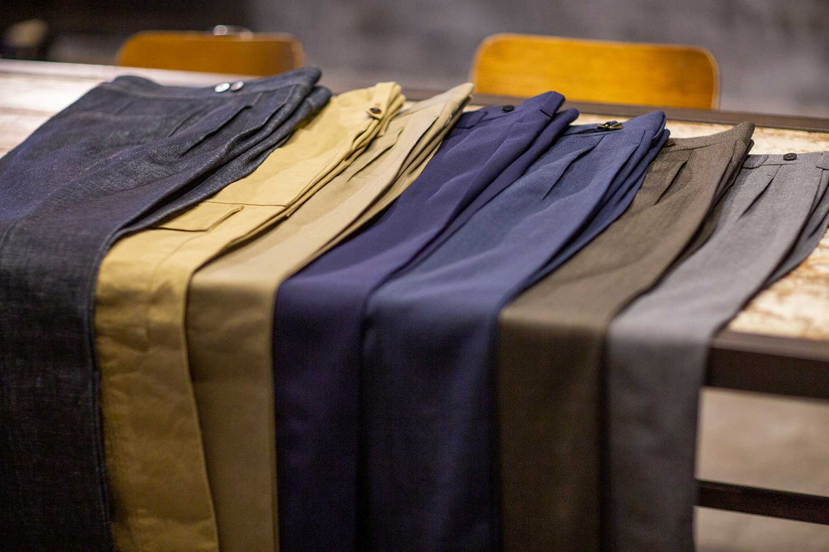 Igarashi Trousers Official Site | Made-to-order trousers, pants