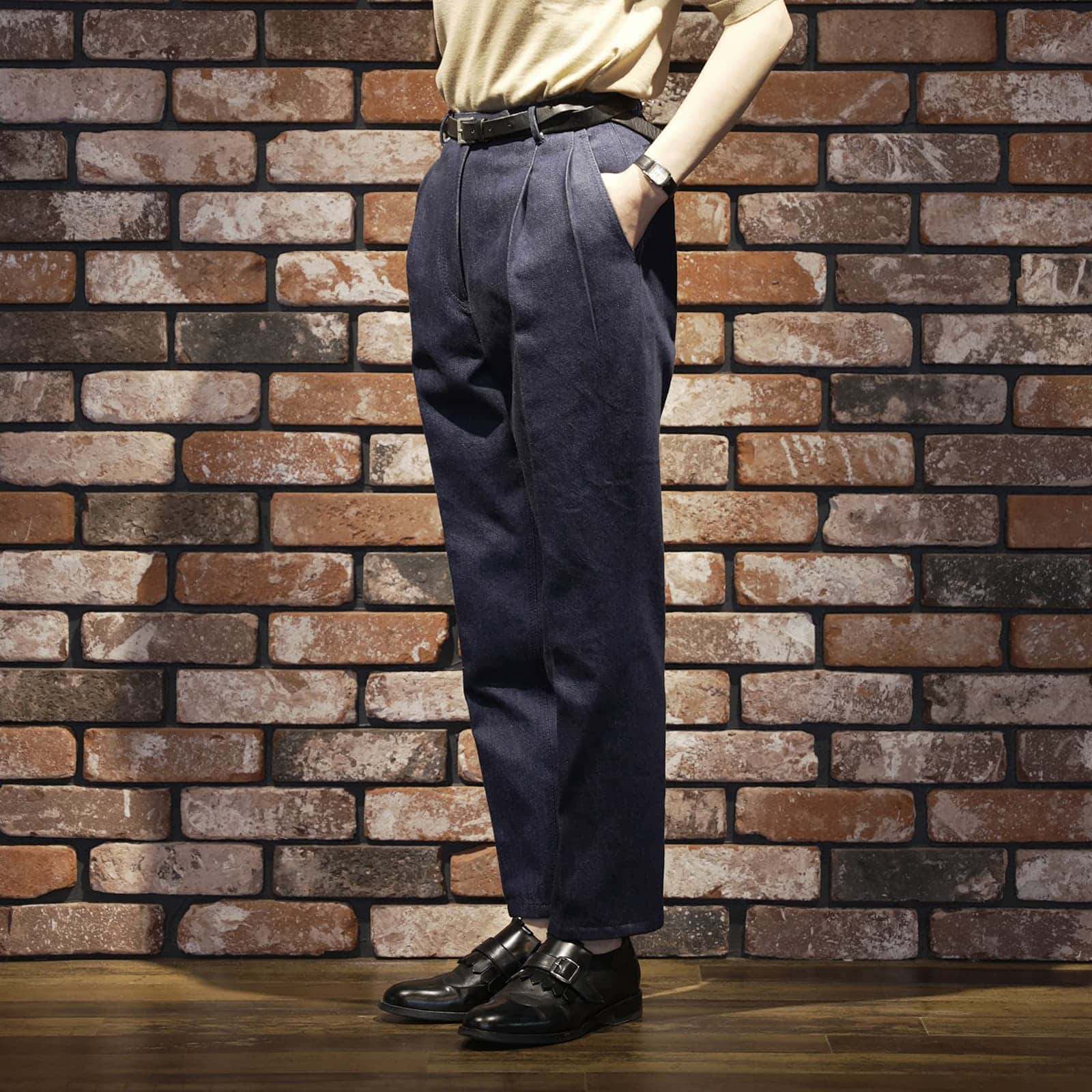 IGTW DENIM TAPERED TROUSERS – 五十嵐トラウザーズ 公式サイト