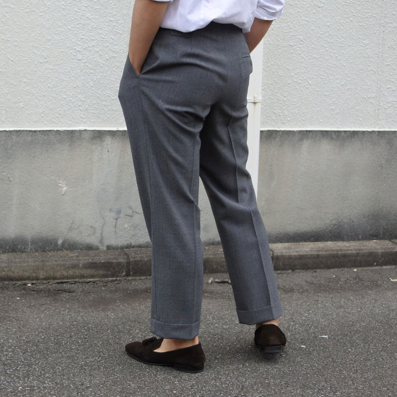 IGT ITALIAN 4PLY WOOL TROUSER | IGT001-003 – 五十嵐トラウザーズ 